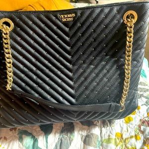 Black & gold Victoria secrete purse